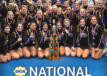 MSU nationall champs cheer