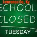LAWRENCE SCHOOLS CLOSED AFTER 2-HOUR DELAY CANCELED DUE TO ‘BLACK ICE’