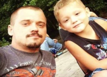 Joseph and his son who just turned 7 just days before the accident.