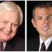 Walter May, left, has been replaced as CEO of Pikeville Medical Center by Donavan Blackburn.