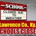 NO SCHOOL IN LAWRENCE COUNTY THURSDAY JAN. 18