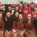 LMS - L to R front row: Cheerleaders, Cecily Napier, Marie Sipple, Abby Preece, Kaitlynn Ball, Rikki Stanifard, Camron Diamond, Sam Marcum L to R Basketball Tyler Bowen, Mason Preston, Mo Chicko, Parker Preece, Brody Diamond, Joey Moore, Will Dillow, Bryce Blevins.