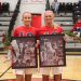 Lady Bulldog seniors Hannah Rucker and Kendra Spaulding