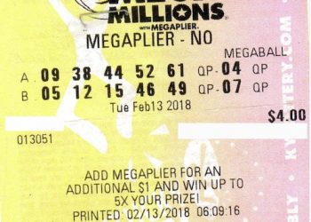 MEGA MILLIONS WINNER TICKET