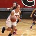 LC Senior Hannah Rucker breaking the press in a win over Pikeville.