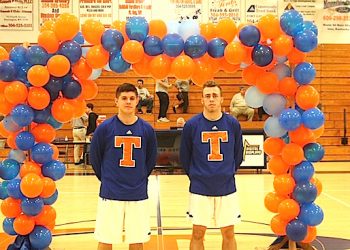 Tolsia Seniors Jared Switzer and Jonathon Johnson