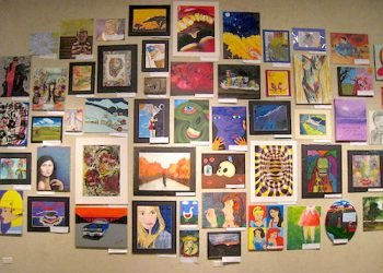 Burley Coal High School Art Exhibition March 2018