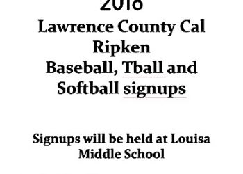 2018 CAL RIPKIN LEAGUE SIGNUPS ANNOUNCED FOR BASEBALL, SOFTBALL & T-BALL