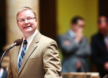 GOP leader DAMON THAYER made the open records motion that has caused a stir over how government records are kept in the digital age.
