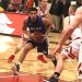 ALC's Timmy Dalton driving to the basket vs Kentucky Christian during the season.