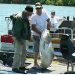 Bill Schroeder of Paducah is shown at left in the photo above after he landed this world record Asian Carp in Lake Barkley in May of 2015. A new study will begin his fall on methods to slow the spread of the invasive species in local waters.