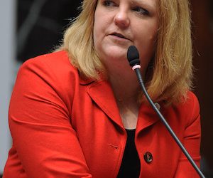 96th District State Rep. Jill York (R-Grayson) who represents Lawrence and Carter Counties in Frankfort csst a "no" vote against Gov. Matt Bevin and the state GOP's pension reform bill last night. but the bill passed the House easily and has been sent to Bevin for his signature. Therre have already been threats of lawsuits against the pension reform on as many as 19 questions of Constitutionality.