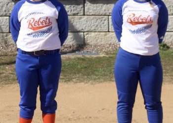 Tolsia High School Softball seniors Rosie Sturgill and Hayley Bailey