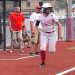 #9 Amber Triplett scampers home from third base against Pike Co. Central.