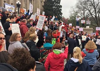 Kentucky Gov. Matt Bevin signed Senate Bill 151 into law, making permanent changes to the troubled pension system. (WCHS/WVAH)
