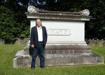Author John Butch Preston at Mayo Mansion