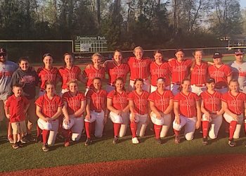 LADY BULLDOG GIRLS SOFTBALL AT MYRTLE BEACH, SC FOR 2018 SPRING TRAINING: Top L to R Coach Tim Hayes, Coach Dennis Bowen, Abby Nelson, Savanah Wright, Kensley Feltner, Kassidy Cavins, Hannah Childers, Ciana Bowen, Lillian Kinser, Chelsey Fields, Ashley Hayes, Brittany Shapaka, Coach Jimmy Methax, Coach Kenny Horn Bottom Row L to R bottom Hayden Bowen, Abby Fletcher, Kaylee Ison, Halli Caudill, Emily Burke, Amber Triplett, Mackenzie Methax, Keyarah Bowen, Katelyn Boggs, Allie Triplett, Ella Fitzpatrick