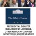 Lawrence Co. EMS director Michael Woods, Judge/Executive John Osborn, Ky. Gov. Matt Bevin and President Donald Trump all participated in the process of getting a Presidential disaster declaration.