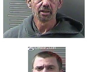 Jimmy Craft, 52, top of Salyersville was struck and killed by a vehicle not identified by police justless than an hour after being released from the BSRDC. Below, Joseph Curry, 28, of Ft. Gay was killed in much the same manner in January of this year.