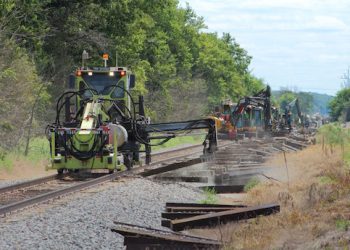 Cross tie replacement operation coming to Louisa April 23