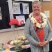 DAR Hostess for April Sheila Kessinger used a Hawaiian theme for her catered food from Rebel Barn.Rebel Barn