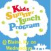 FREE SUMMER LUNCH PROGRAM TO BE HELD IN BLAINE