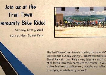 TRAIL TOWN BIKE RIDE JUNE 3 ON MAIN STREET