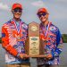 Marshall County High School’s Tristan Barrett and Evan Bremmerkamp took home the top prize in the 2018 KHSAA Bass Fishing Tournament (Photo from FLW)