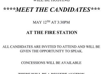 ‘MEET THE CANDIDATES’ SLATED FOR WEBBVILLE MAY 12