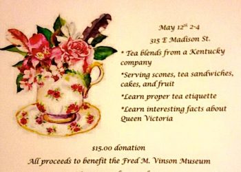 A MOTHERS DAY VICTORIAN TEA AT VINSON CENTER