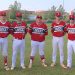LCHS 2018 senior class. L to R Kade Sword Brad Parks Dakota Shortridge Peyton Cyrus Jarrett Fairchild.