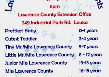 LAWRENCE COUNTY FAIR BEAUTY CONTESTS INFO RELEASED