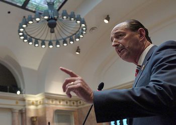 House Democratic Leader Rocky Adkins is still mulling over a run for governor in 2019. He has the full support of his family. (LRC photo)