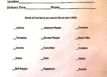 SECOND SALAD DAY FUNDRAISER FOR LC GIRLS SOCCER JUNE 20