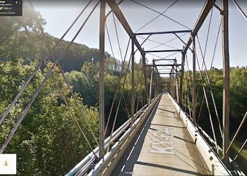 The one lane bridge across the levisa River is one of the only bridge projects even being studied by state officials for improvements or removal.