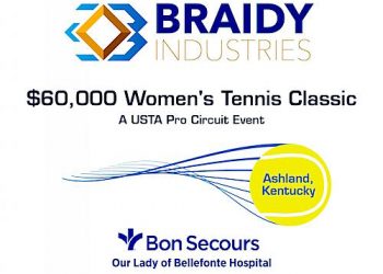 BRAIDY INDUSTRIES $60,000 USTA PRO CIRCUIT WOMEN’S TENNIS CLASSIC IN ASHLAND JULY 22-29