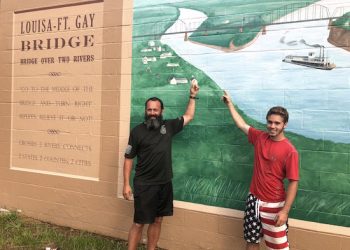 Allen "Grizzley" Daugherty and his 18 yr old son, Jacob decided to take the 134.5 mile trip down the Tug Fork as an opportunity to "bond" during Jacob's last summer at home