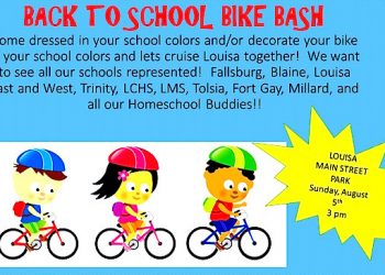 “BACK TO SCHOOL BIKE BASH” SPONSORED BY TRAIL TOWN AUGUST 5