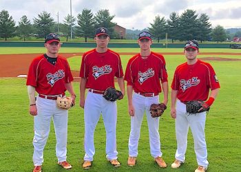 LC'S CJ Fairchild, Jackson Feltner, Tyler Maynard, AND Austin Roe all played well this summer for Ashland Post 76