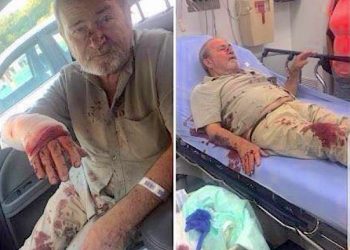 Martin Co. transport officer Larry Maynard was injured during an escape by Mark Crouch yesterday but he was treated and released at a local med center last night.