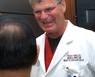 The appeals judges said that while they would not fault a doctor for misreading an angiogram, the issue in Paulus’ case was whether he lied, not whether he and other doctors disagreed on test results. Paulus is shown in a file photo from 2015.