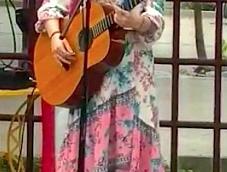 KELSIE SINGS HER NEW SONG 'DRIVING' AT THE COUNTRY MUSIC HIGHWAY SIGN DEDICATION THIS MORNING! Lazer video by Tane' Woods Mosley