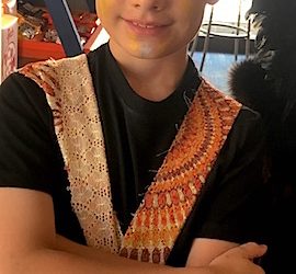 Starring in one of the lead roles was Louisa’s own Russ Robinson as Young Simba.