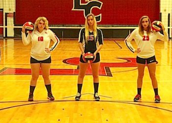 Seniors -- L to R Ellan Sparks, Kaylee Ison, Polly Fannin, Harmannie Lemaster, and Lexie Workman.