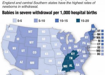 BABIES SUFFER DRUG WITHDRAWAL IN KENTUCKY; 4th HIGHEST RATE IN U.S.