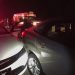 A four car pileup resulted in the death of a horse that had gotten loose and was galloping down the wrong way on U.S. 23 last night.