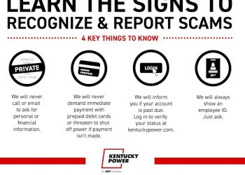 SCAM ALERT: KENTUCKY POWER IMPOSTER ROBS ELDERLY CUSTOMER
