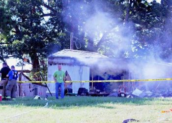 FOUR FOUND DEAD AFTER FIRE DESTROYS MOBILE HOME IN WEST KY.