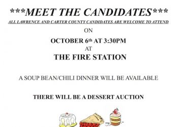 ‘MEET THE CANDIDATES’ FOR LAWRENCE & CARTER CO. SCHEDULED AT WEBBVILLE FOR OCT. 6