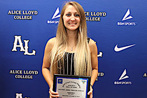 WHITNEY (BREE) FRAZIER-COOK INDUCTED INTO ALC ‘HALL OF FAME’